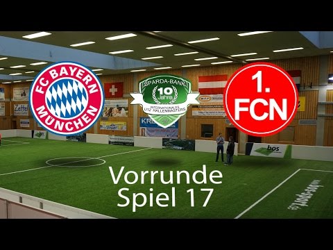Spiel 17: FC Bayern München 3-2 1. FC Nürnberg │U12 Hallenmasters TuS Traunreut 2017