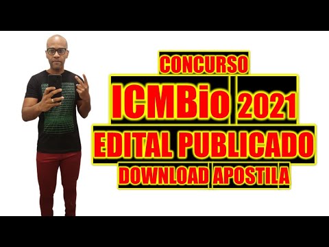 Concurso ICMBio 2021 edital publicado com 171 vagas técnico e analista provas 6 de fevereiro 2022