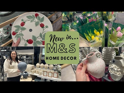 Was gibt es Neues bei M&S Home? | Frühlingsdeko & wunderschöne Vasen 🌸