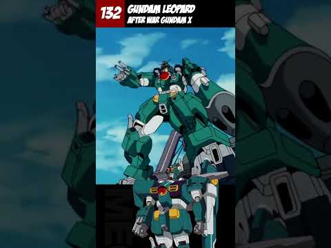 Mecha 132 -  Gundam Leopard / After War Gundam X #short