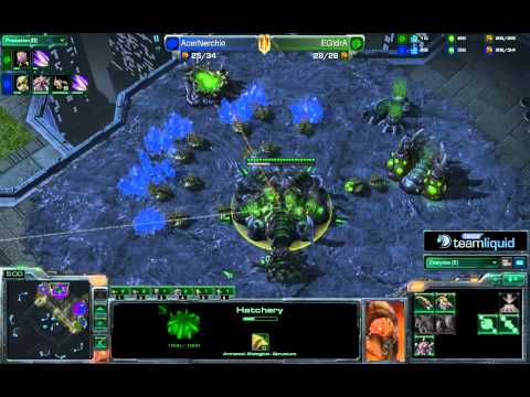 Game 1 - EG.IdrA vs AcerNerchio - TeamSpeak TL SC2 Open #22 Semi-Final A