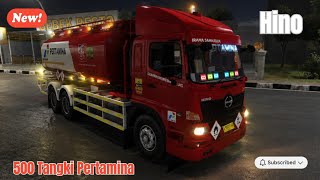 Download lagu Mod BUSSID - Hino 500 Tangki Pertamina mp3