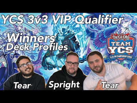 YU-GI-OH! - YCS 3v3 VIP QUALIFIER WINNERS DECK PROFILES-RAMIRO GARCIA,ANTHONY ECKROTH,JORDY VENEMON