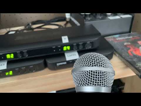Shure BLX2 / SM58 with BLX4 Receiver 2010s - Black image 14