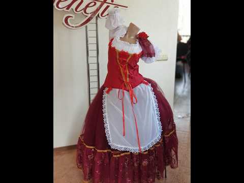 Peasant costume -pas de deux 1 act P 0914A - video 2
