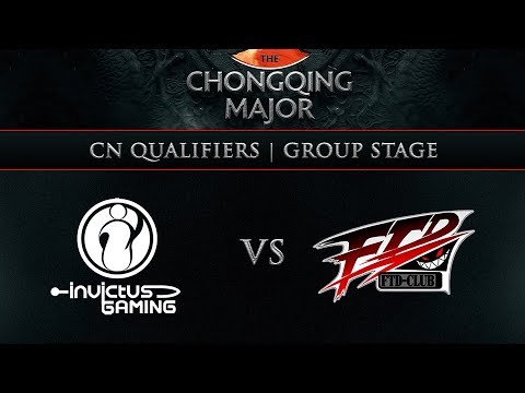 iG vs FTD Game 2 - Chongqing Major CN Qualifier: Group Stage w/ Xyclopzz