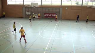 preview picture of video 'BSC Old Boys Juniorinnen B - FC Sempach, Turnier Aarburg, 9.2.2014'