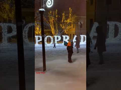 Poprad / Slovakia / 25.12. 2021/ - 12 C