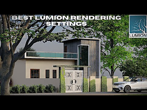 How To Create a REALISTIC Exterior Render in just 15 minutes - Lumion Rendering Tutorial #lumion