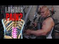 PROTECTING YOUR LUMBAR: Can I Work My RHOMBOIDS If I Have LOWER BACK PAIN?