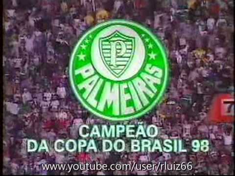 Palmeiras 2 x 0 Cruzeiro - 1998 - Final Copa do Brasil - Final do jogo - Narração Silvio Luiz