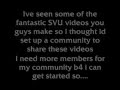LAW And Order SVU VIDEO CONTEST