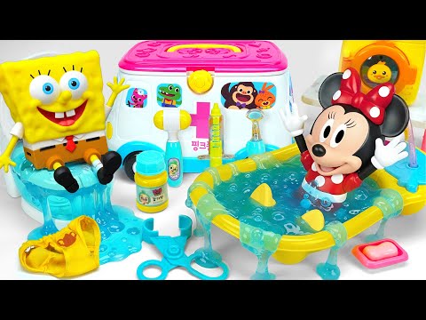 Satisfying Unboxing Spongebob SquarePants Doctor Toys Collection