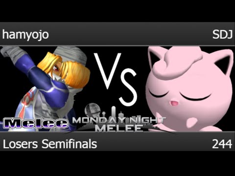 MNM 244 - hamyojo (Sheik) vs SDJ (Jigglypuff) Losers Semifinals - Melee