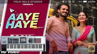 Aaye Haye Pahari Song Jerry Bharmouri Piano Cover 