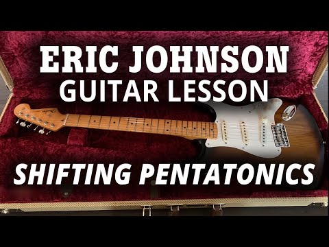 Eric Johnson "Shifting Pentatonics" Guitar Lesson from "The 50 Greatest Guitar Books"