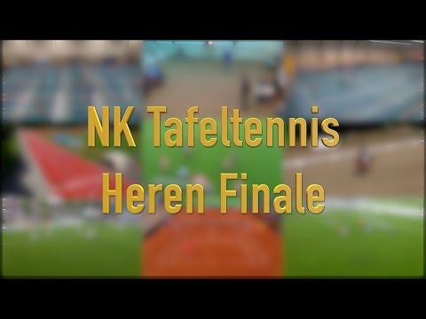 NK  Tafeltennis 2016 Heren Finale