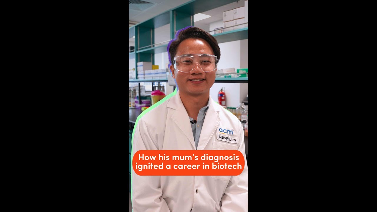 His mum's cancer diagnosis sparked a new career path