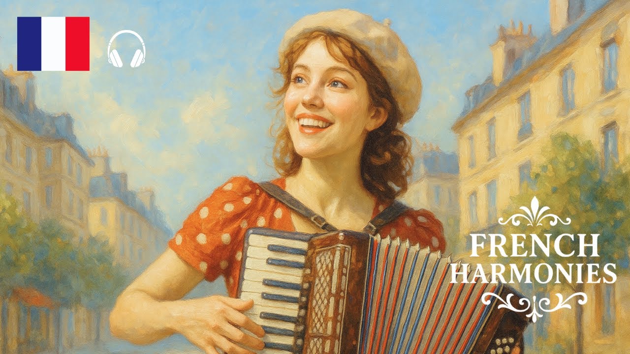 【Playlist】Relaxing French Harmonies 🎼 | Elegant Afternoon Melodies : France 🇫🇷