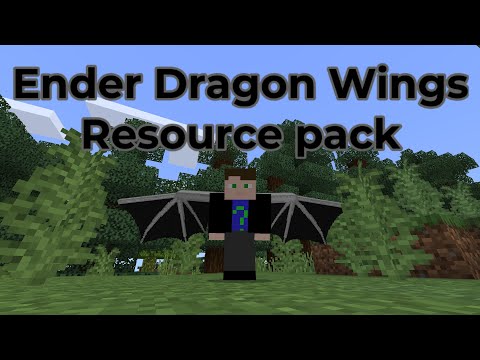 VTNTM - Ender Dragon Wings Resource pack minecraft bedrock edition