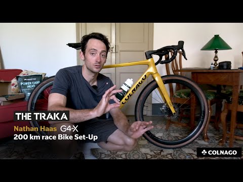 Traka 24 | Nathan Haas set-up for a 200km gravel race