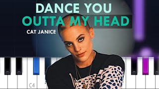 Cat Janice - Dance You Outta My Head , tiktok (Piano tutorial)
