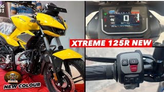 Hero Xtreme 125R; New Yellow Colour Review ✅