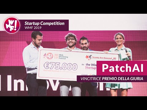 PatchAI™ vince il premio della giuria alla Startup Competition del WMF 2019