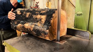 Amazing Recycling Idea From Fire Burned Wood | Burnt Woodworking & Design Craft Furniture Products