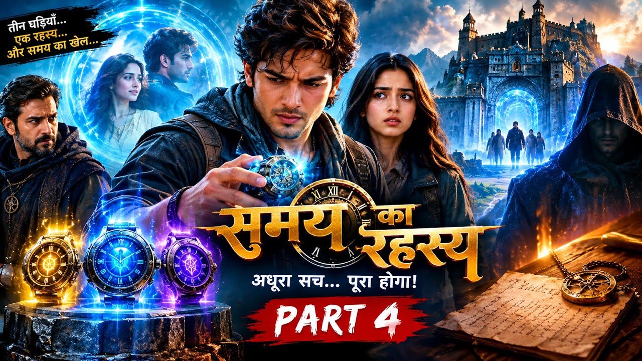 कबीर की Time Travel घड़ी ⏳ PART 4 | समय का आखिरी रहस्य खुल गया 😱 | Hindi Fantasy Story