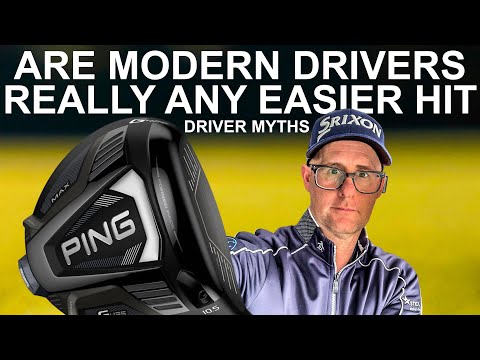 Are Modern Golf Drivers any EASIER to Hit and can I finding MOI