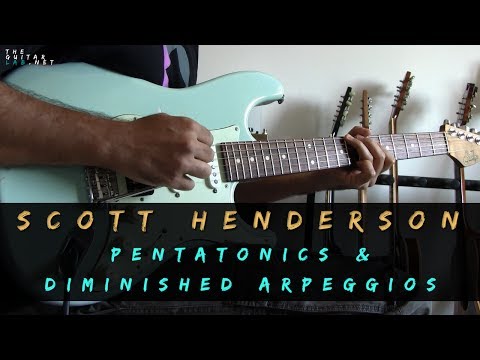 Scott Henderson Lick - Pentatonics & Diminished Arpeggios -TheGuitarLab net