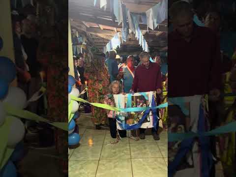 Entrega da folia do sr Antônio da Rapadura e dona Joana em Santa Bárbara de Goiás 