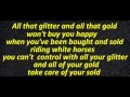 Glitter and Gold strumentale karaoke_tm743 