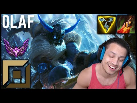 🪓 Tyler1 SEND HELP! I'M CARRYING TOO HARD | Olaf Top Full Gameplay | Season 12 ᴴᴰ