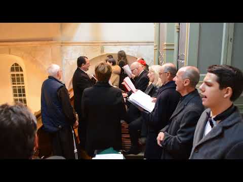 Polnoćka u  Franjevačkom samostanu u Rožatu