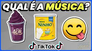 🎵 ADIVINHE A MÚSICA DO TIKTOK com EMOJIS ✨ quem está cantando? #quiz #geekquiz