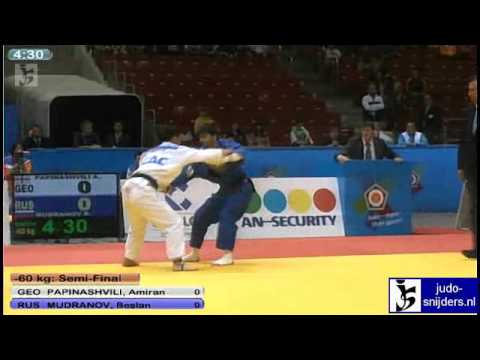 Amiran Papinashvili (GEO) - Beslan Mudranov (RUS) [-60kg] semi-final