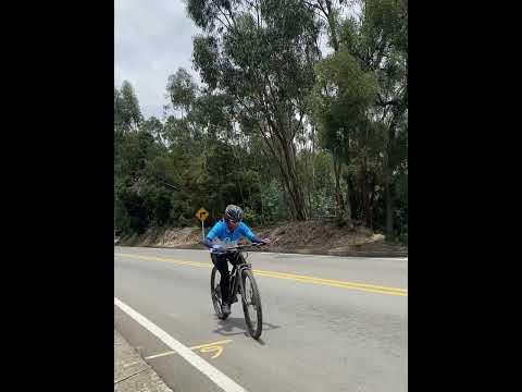 Sra. Olguita, coronando el Alto: Cucaita - Piedra Gorda, Sora - Boyacá. 
