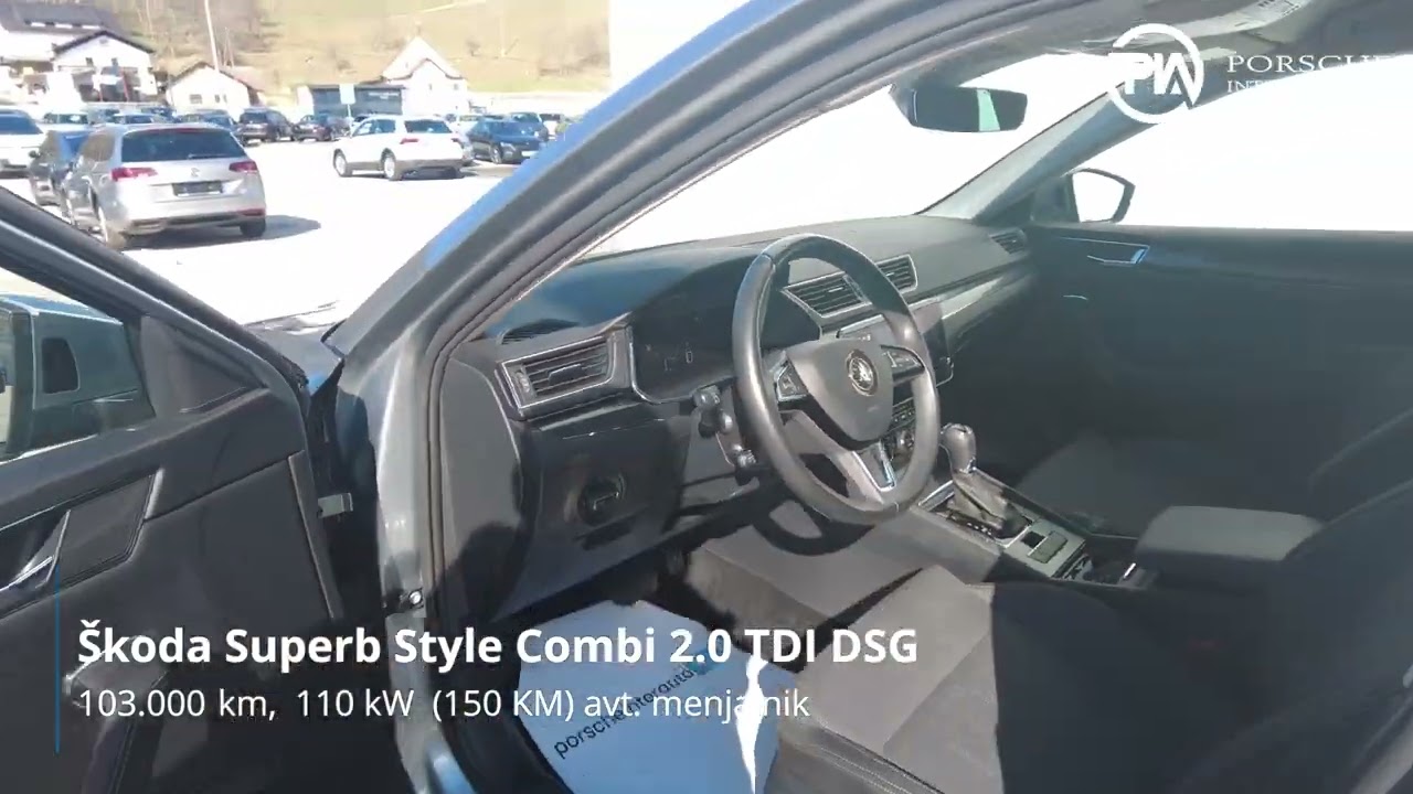 Škoda Superb Style Combi  2.0 TDI DSG - SLOVENSKO VOZILO