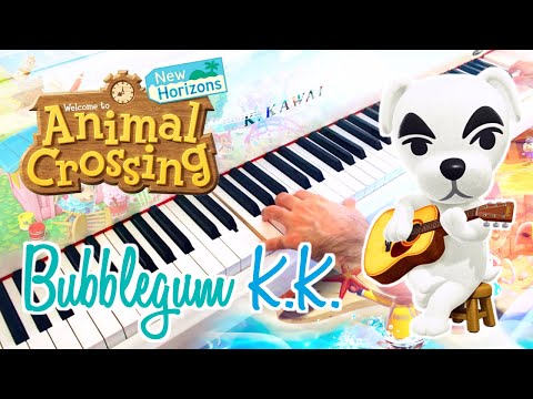 Bubblegum K.K. (ANIMAL CROSSING: New Horizons) ~ Piano arrangement w/ Sheet music!
