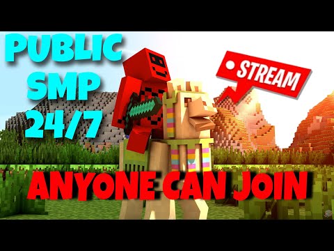 Insane 24/7 Minecraft PARKOUR SMP - Live now!