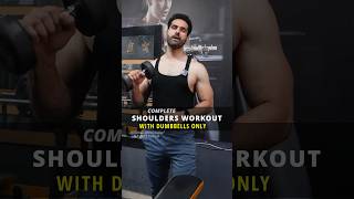 🏋️‍♂️ Shoulder Workout With DUMBBELLS O