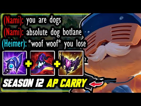 Heimerdinger but he's a dog who makes enemies eat their words and lose LP!