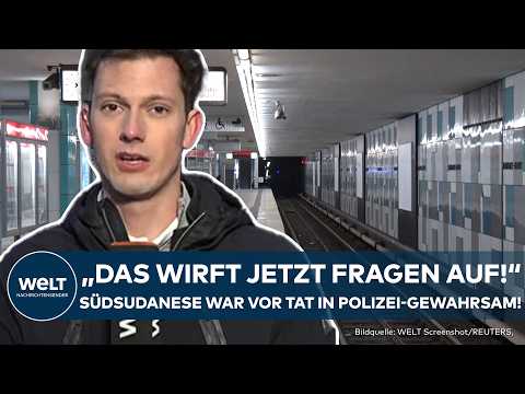 HAMBURG: Mann stürzt sich mit Frau vor U-Bahn! Sudanese war Polizei bekannt und in Gewahrsam