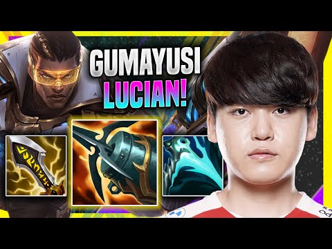 GUMAYUSI IS A MONSTER WITH LUCIAN! - T1 Gumayusi Plays Lucian ADC vs Jinx! | Season 11
