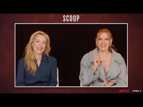 Gillian Anderson & Billie Piper Interview - SCOOP! Gillian Talks X Files seasons & Big Swiss