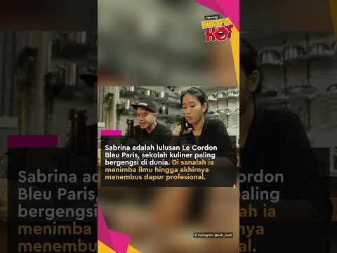 Bukan Sekadar Chef Biasa, Sabrina Alatas Sukses Harumkan Nama di Kancah Internasional