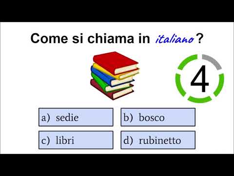 ITALIAN QUIZ 21 - level A1 | Can You Pass this ITALIAN QUIZ?  Try it!