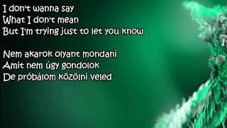 Sum41 - Time for you to go (HQ-HD lyrics + Hungarian translation)